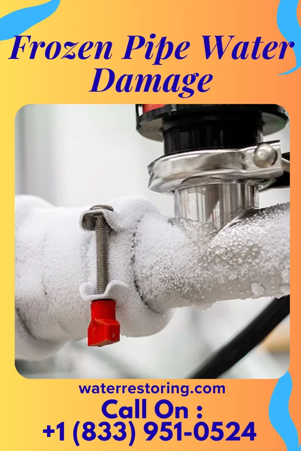 Frozen Pipe Water Damage in Bridgman, MI
